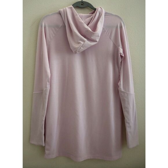 Athleta 405077 Women's Sz S Simply Lilac/Purple Essence Hooded L/S Tunic Top - Picture 2 of 7